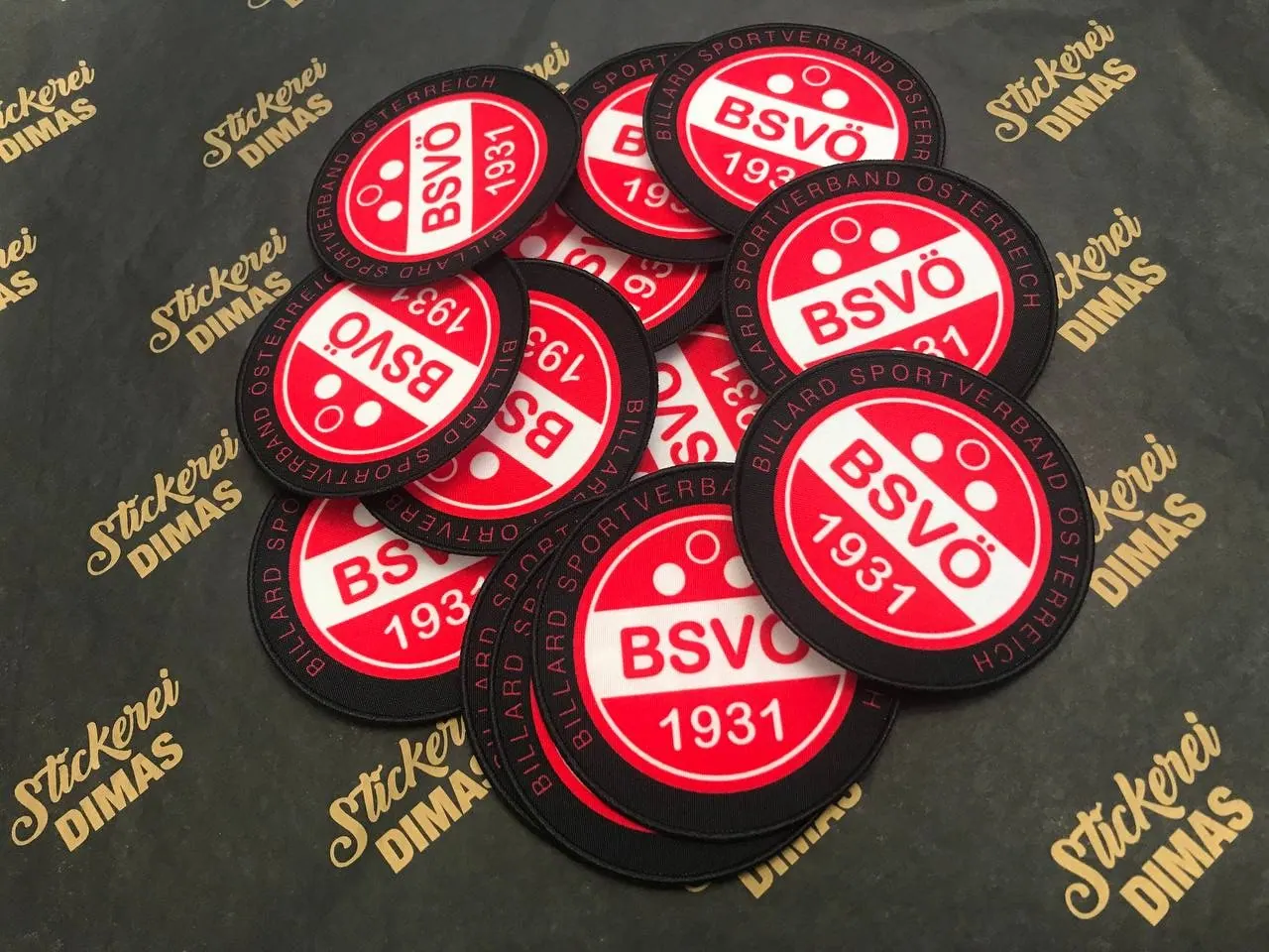 Printed Patches and Badges from Vienna example