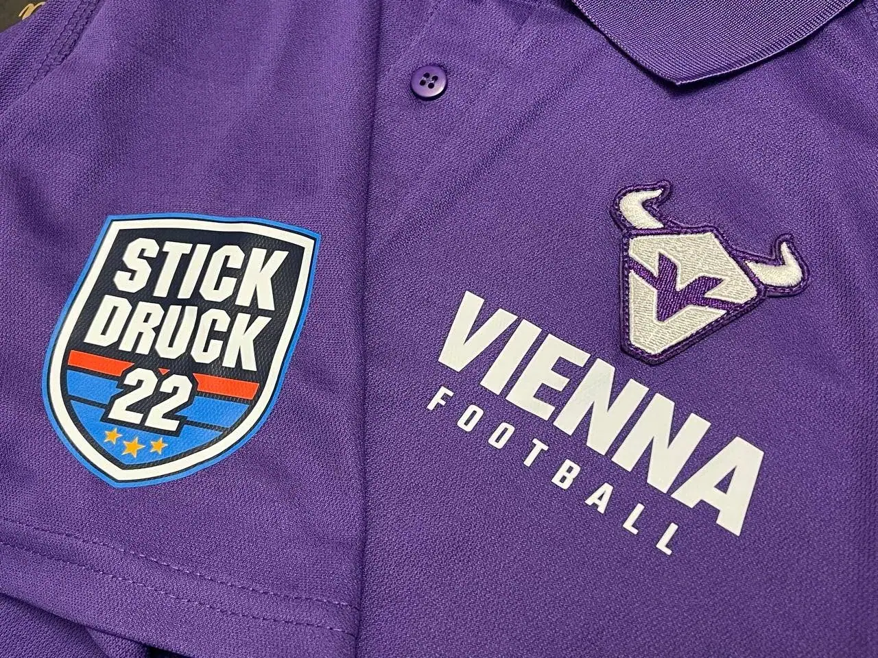 Vienna Vikings DTF-Druck auf Polo