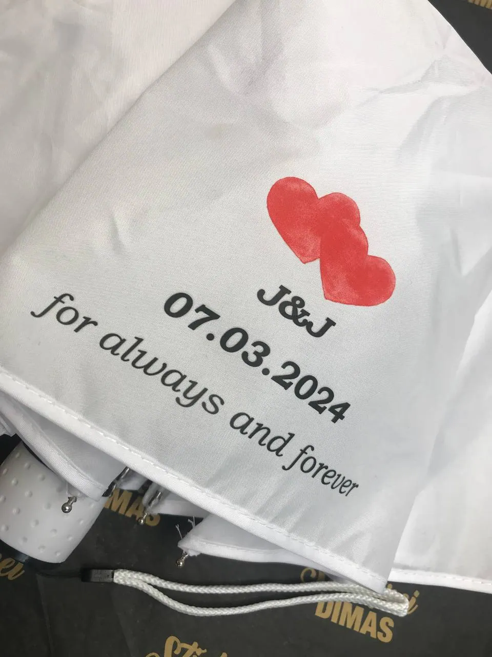 Custom Umbrella Printing: Mobile Advertising example