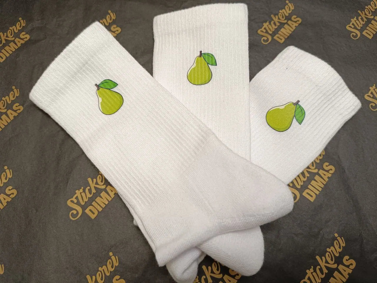 Custom Sock Printing in Vienna example