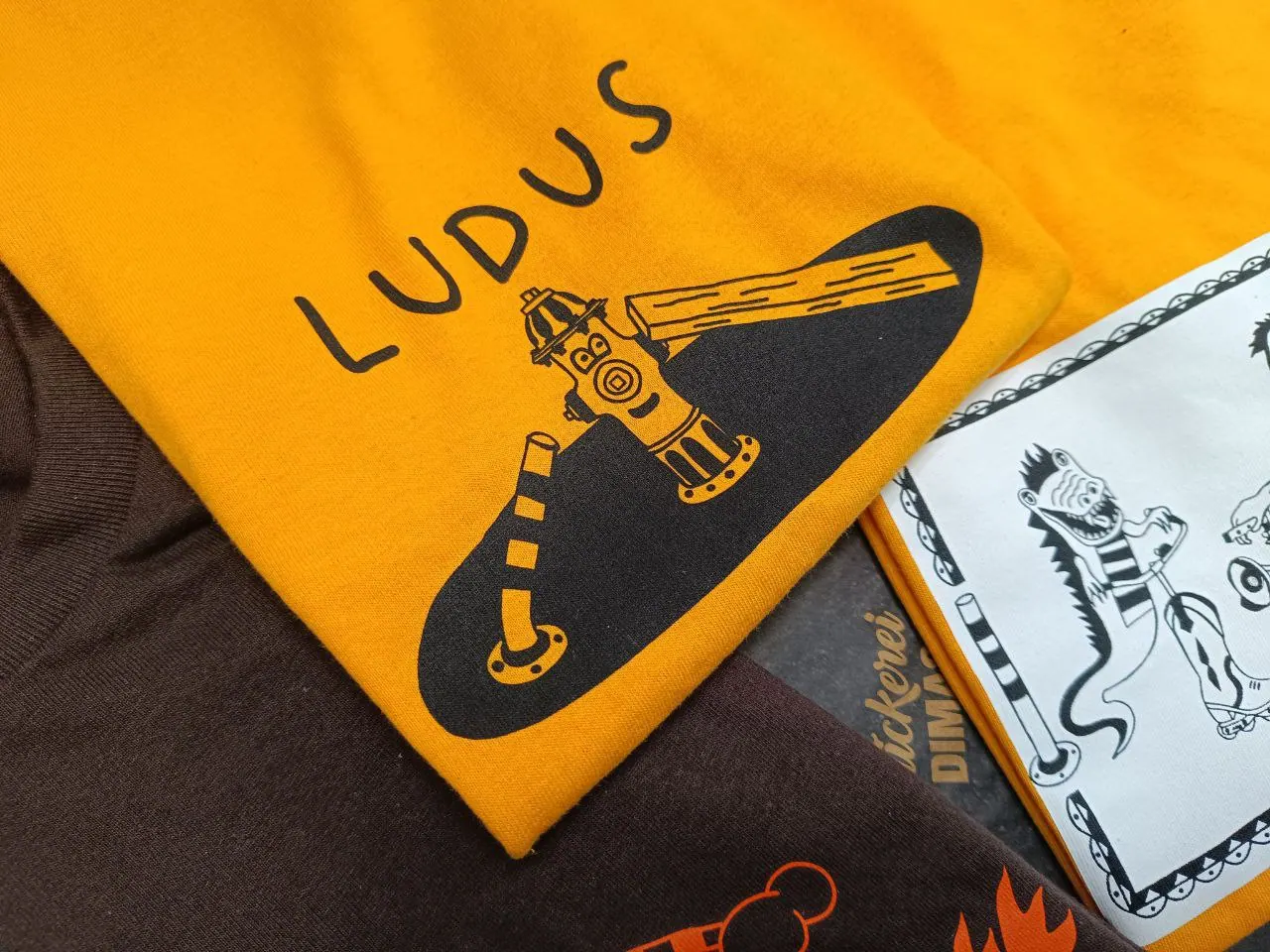 Illustration DTG-Druck auf T-Shirt