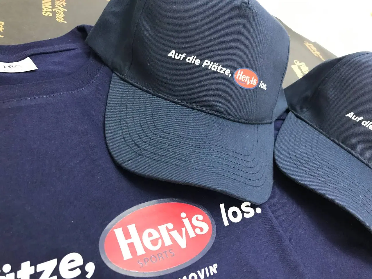 Sponsor Logos on Club and Team Clothing example