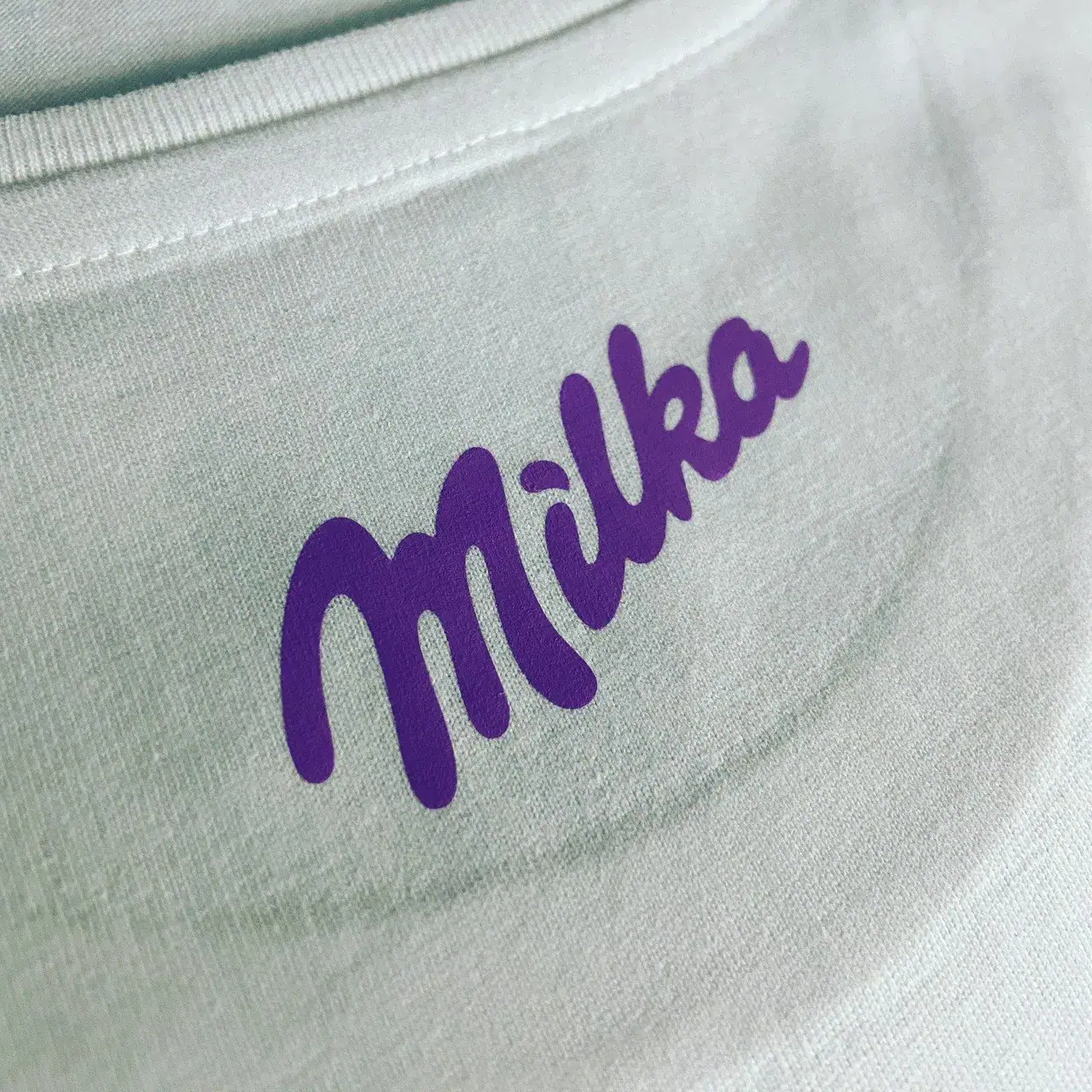 Milka Logo DTF-Druck
