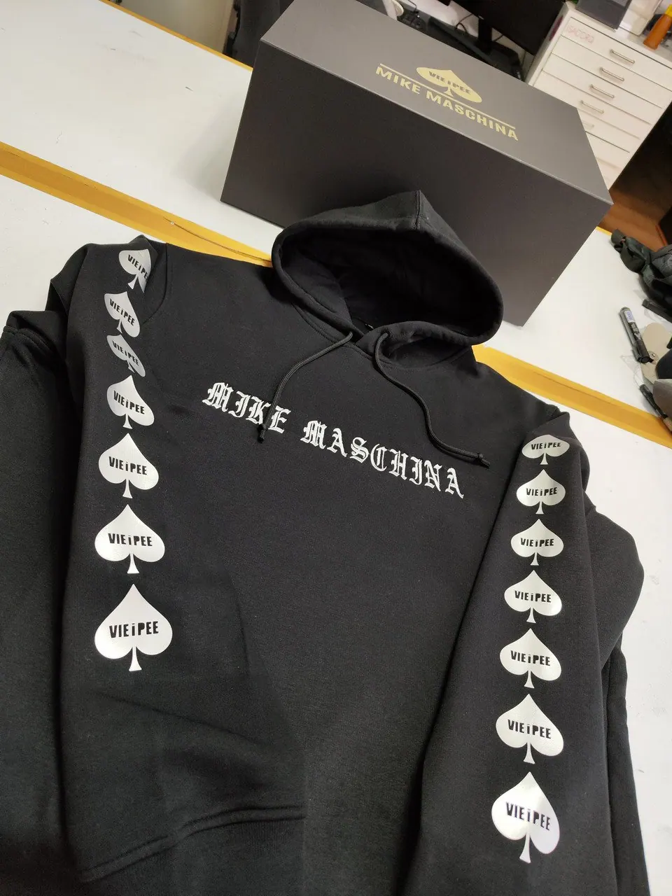 Hoodies with Company Logo Printed in Vienna example