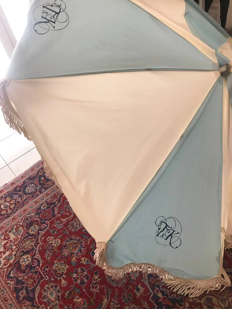 Custom Umbrella Printing: Mobile Advertising example