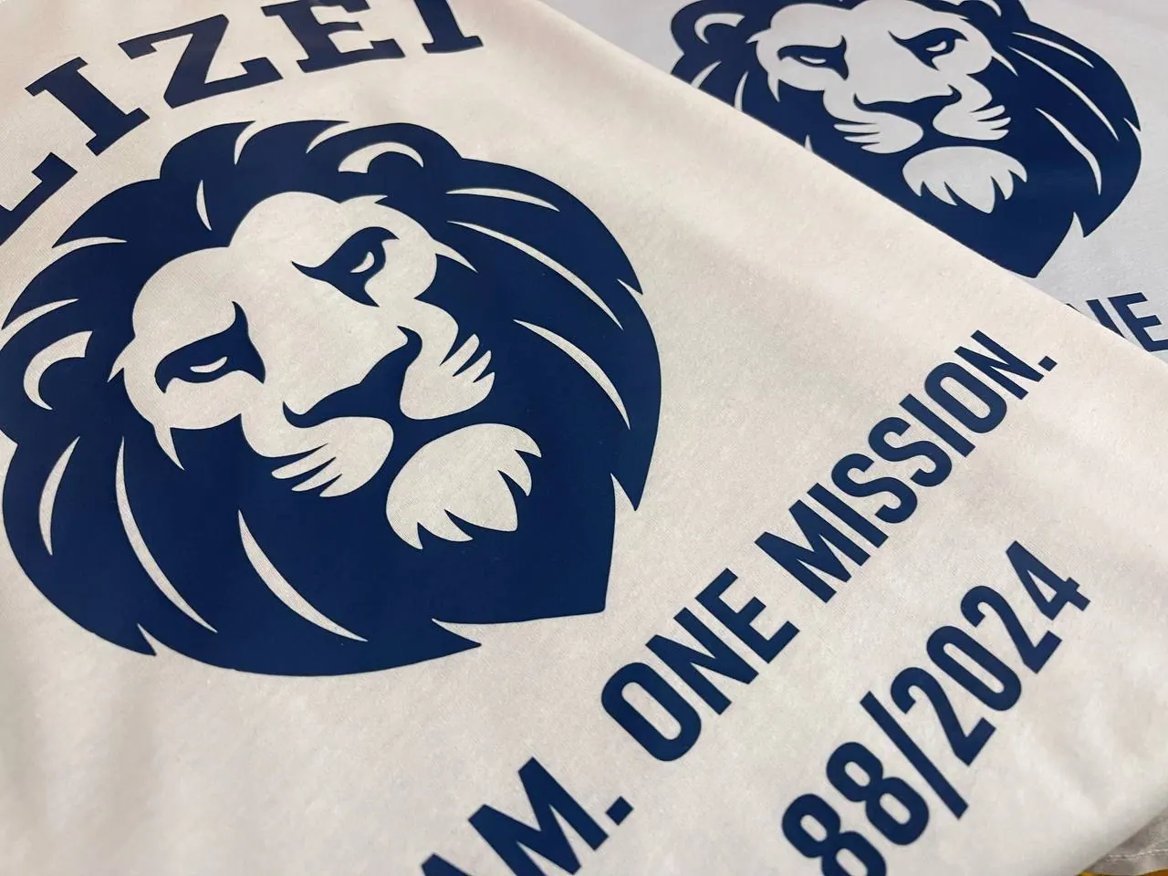 Bedruckte T-Shirts aus der Produktion