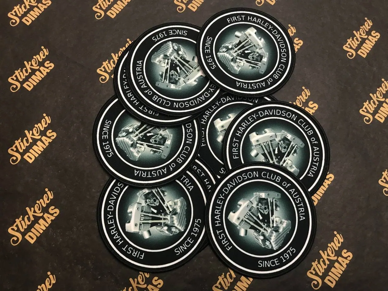 Printed Patches and Badges from Vienna example